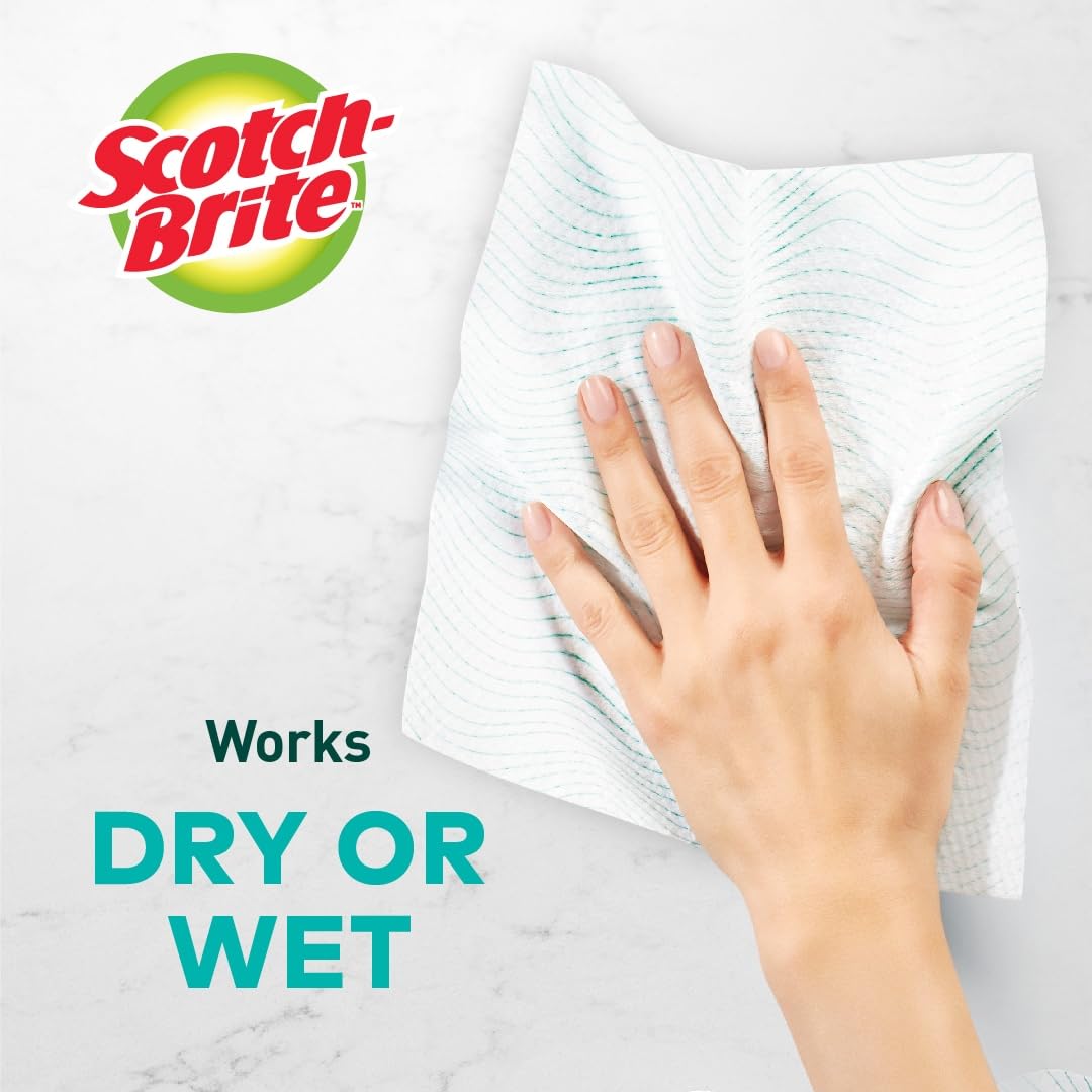 Scotch-Brite Power Pickup Wipes, 32 Wipes