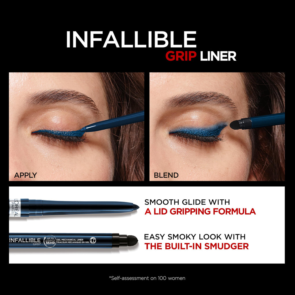 turqoise -L'Oréal Paris Makeup Infallible Pro-Last Waterproof Pencil Eyeliner