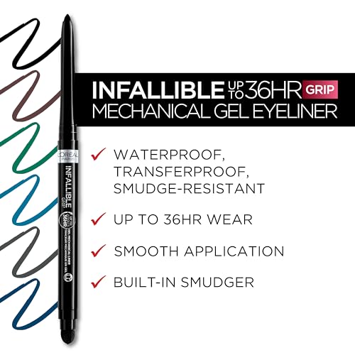 turqoise -L'Oréal Paris Makeup Infallible Pro-Last Waterproof Pencil Eyeliner