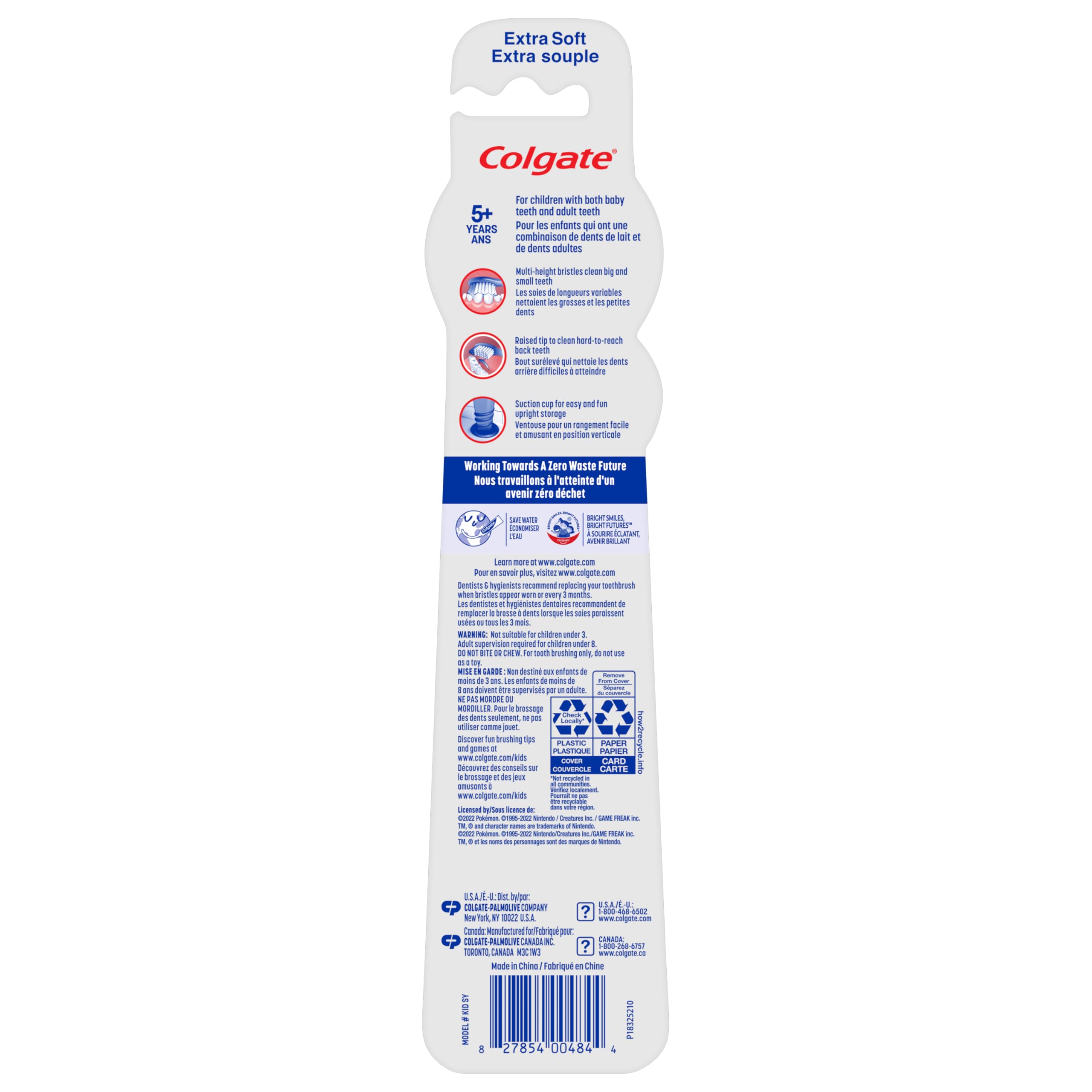 4 count - Colgate Kids Toothbrush