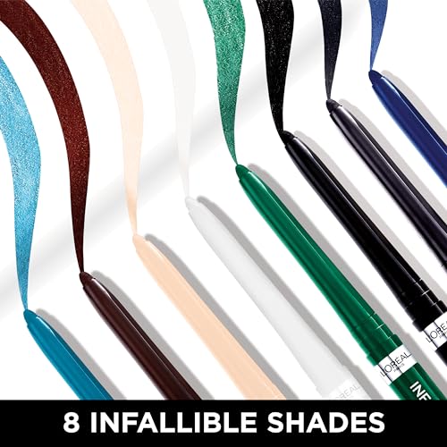 turqoise -L'Oréal Paris Makeup Infallible Pro-Last Waterproof Pencil Eyeliner