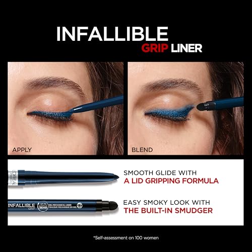 turqoise -L'Oréal Paris Makeup Infallible Pro-Last Waterproof Pencil Eyeliner