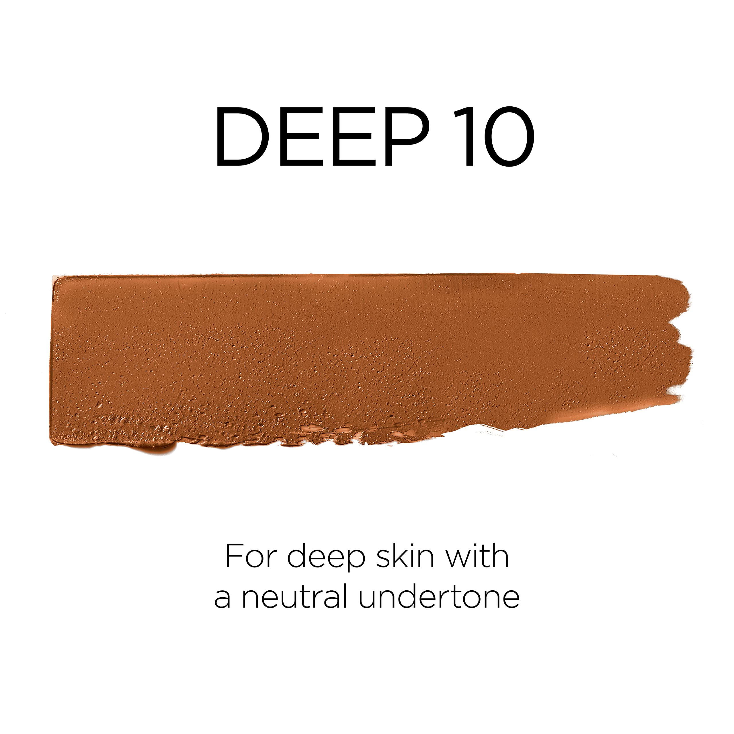 L'Oreal Paris Age Perfect 4-in-1 Tinted Face Balm Foundation with Firming Serum, Deep 10, 0.61 Ounce